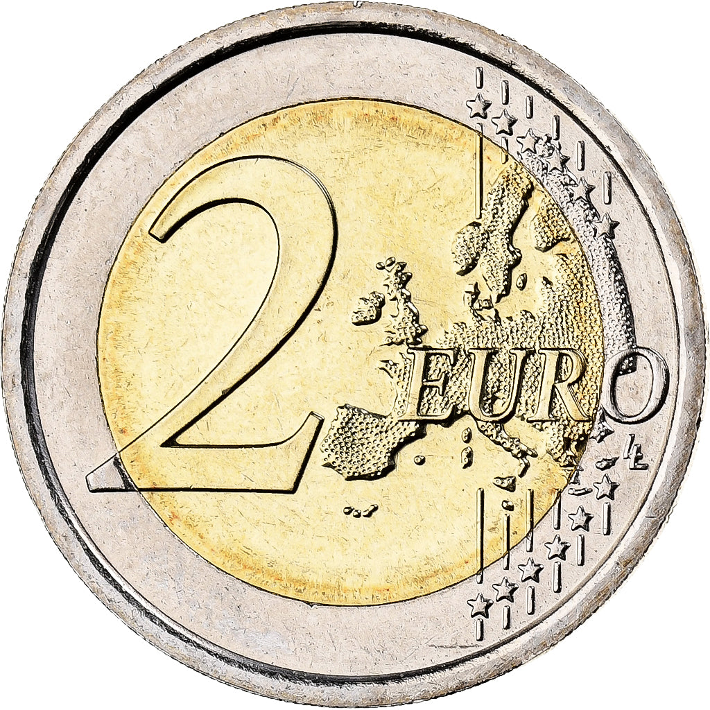 Saint Marin, Palais public, 2 Euro, 2012, Rome, Bimétallique, SPL