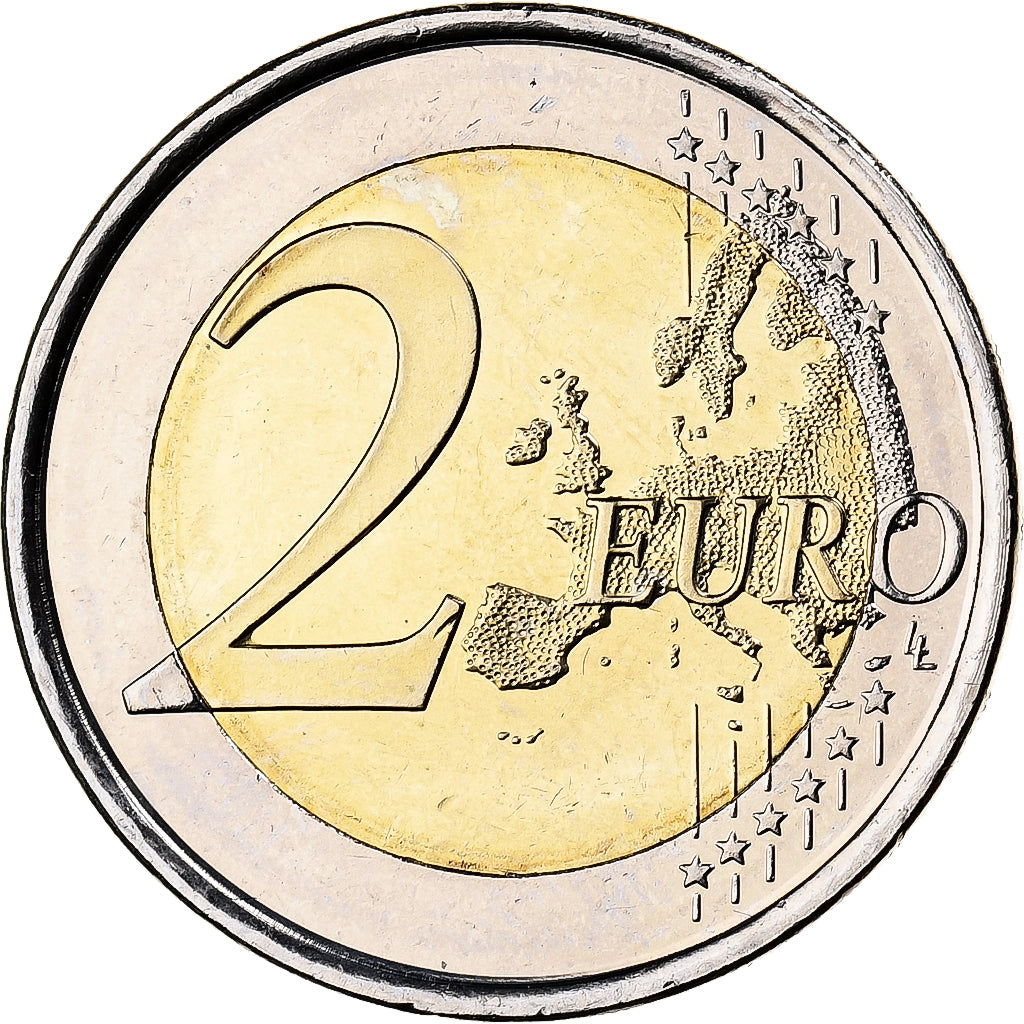 Spain, 2 Euro, Burgos cathedral, 2012, Madrid, Bimetallic, MS(63)