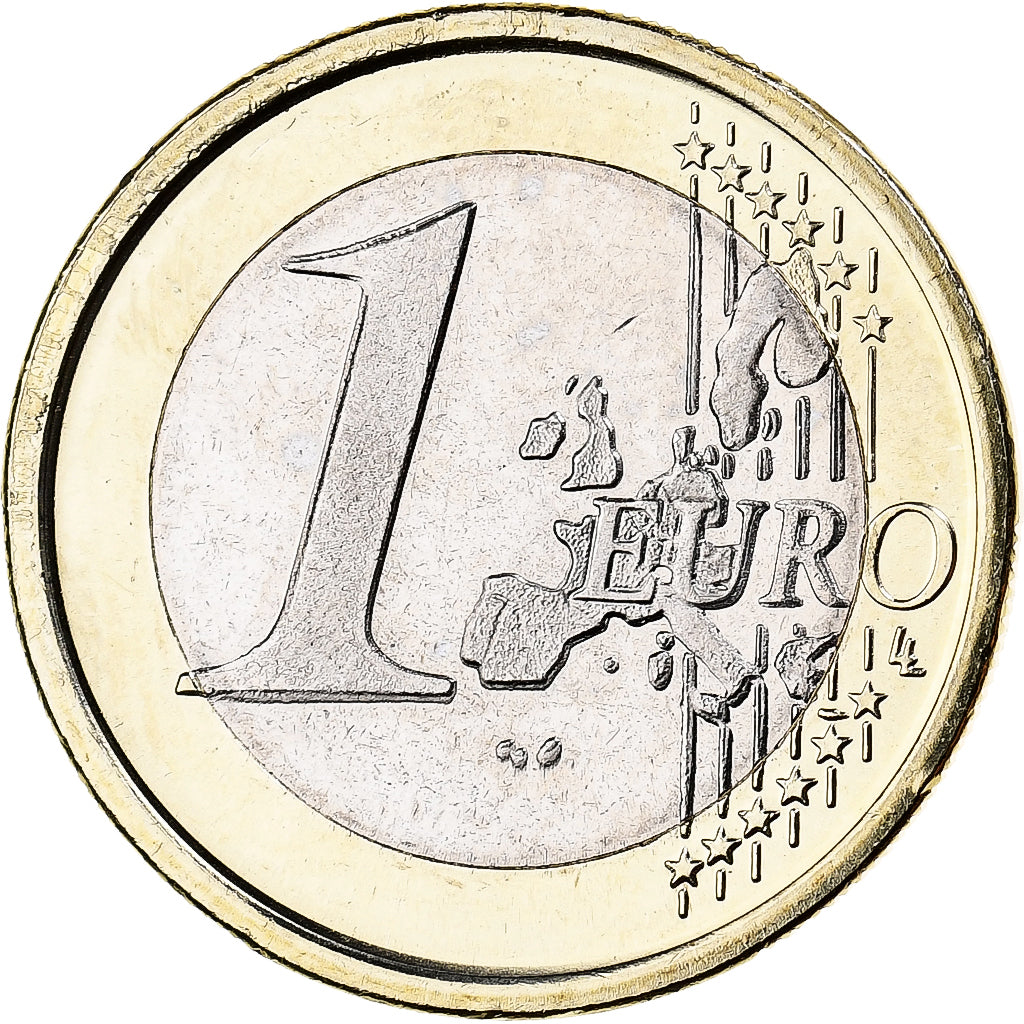 Spanien, Juan Carlos I, 1 Euro, 2002, Madrid, Bimetallic, UNZ