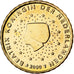 Netherlands, Beatrix, 10 Centimes, 2000, Utrecht, Nordic gold, MS(63)