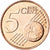 Nederland, Beatrix, 5 Centimes, 1999, Utrecht, Copper Plated Steel, UNC-