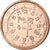 Portugal, 2 Centimes, 2002, Lisbon, Cobre chapado en acero, SC