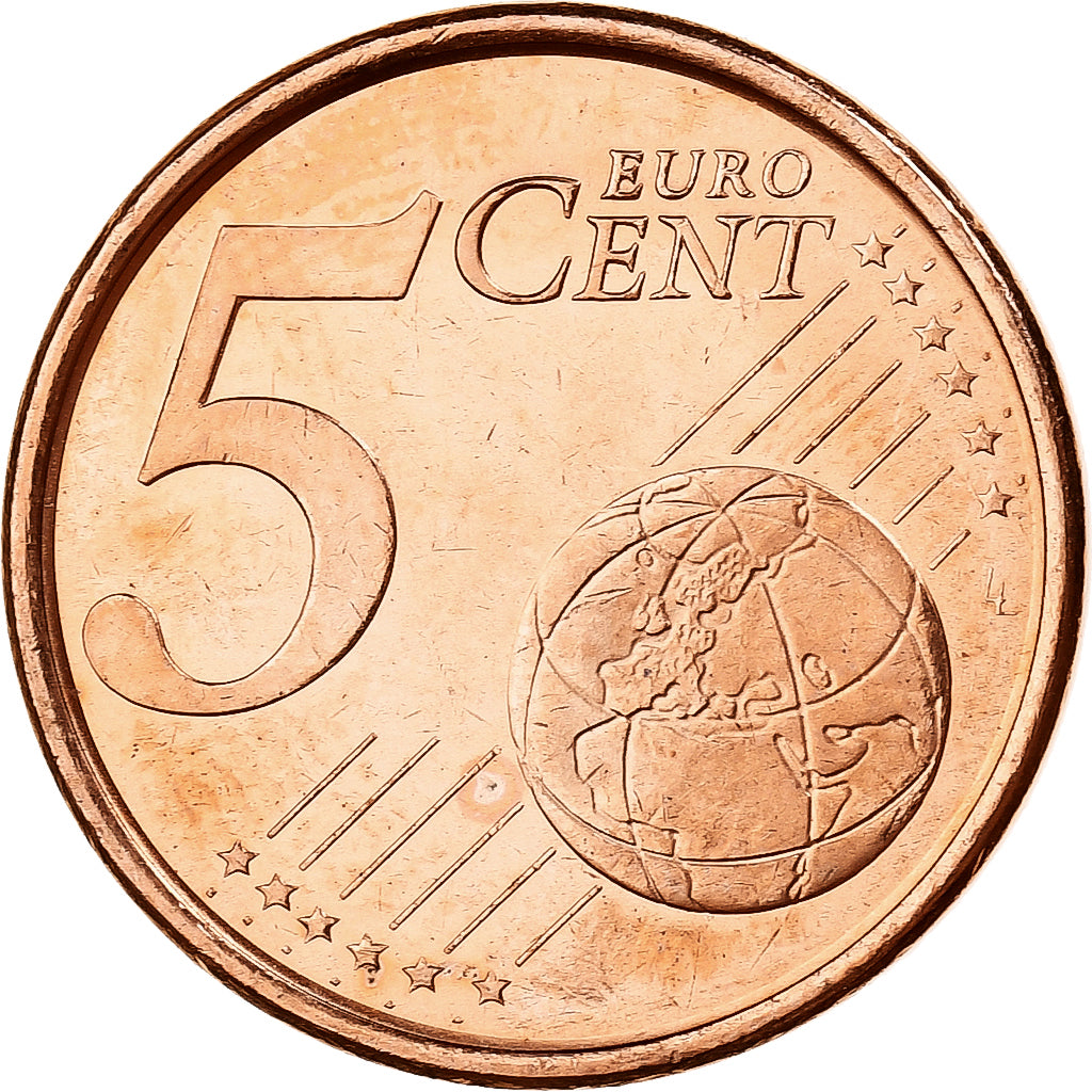 Spain, 5 Centimes, Burgos cathedral, 2002, Madrid, Copper Plated Steel, MS(63)