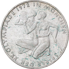 Germania, 10 Mark, Olympic Games, 1972, Karlsruhe, Argento, BB