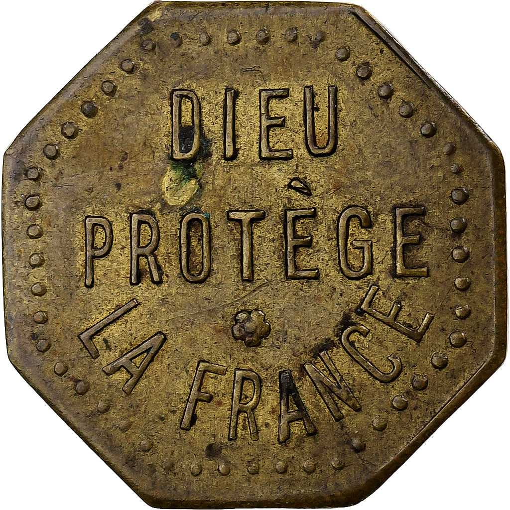 Francia, Religious token, Zinco, BB