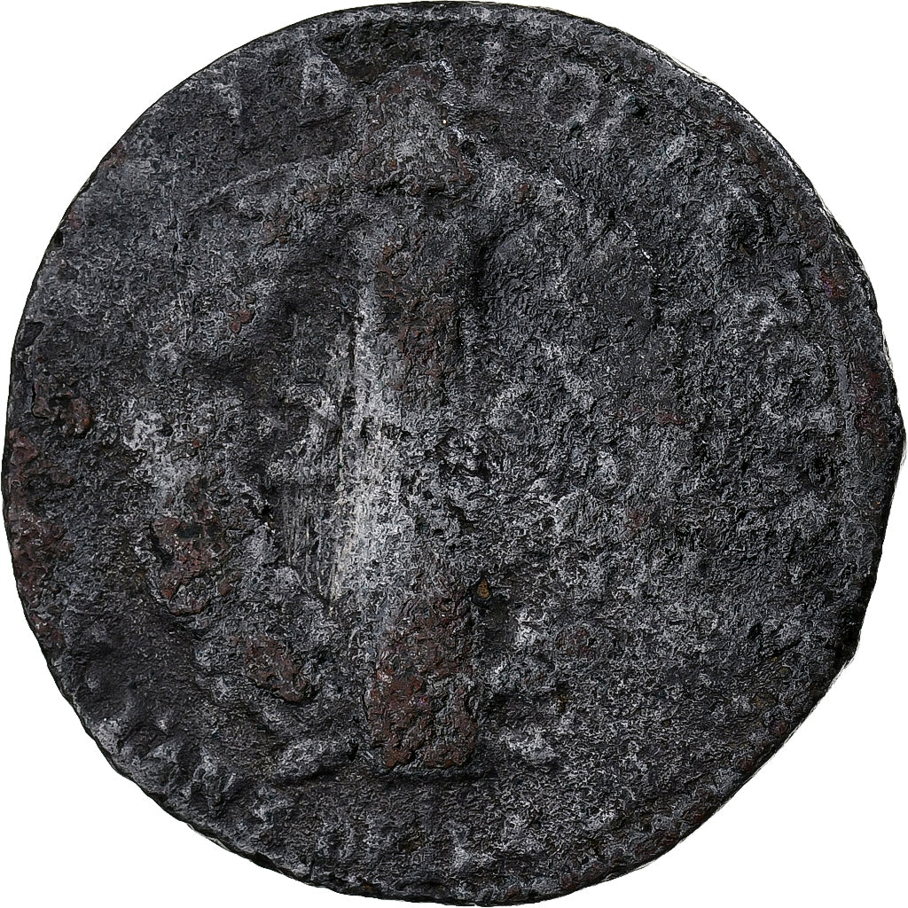 France, Louis XVI, 2 sols François, 1791 / AN 3, Paris, Métal de cloche, B+