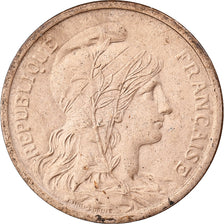 France, 2 Centimes, Daniel-Dupuis, 1914, Paris, Bronze, EF(40-45)
