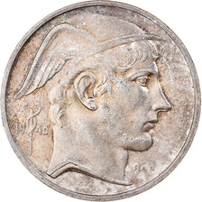 Belgium, Leopold III, 50 Francs, 1948, Brussels, Silver, VF(30-35)