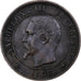 Frankreich, Napoleon III, 10 Centimes, 1856, Paris, Bronze, SS+