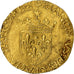 France, François Ier, Écu d'or au soleil, 1519-1540, Toulouse, Or, TB+