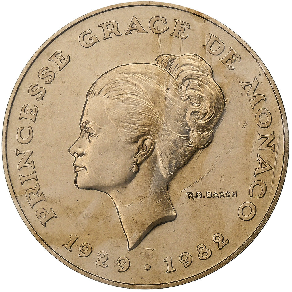 Monaco, Rainier III, 10 Francs, Princess Grace, 1982, Pessac, Essai