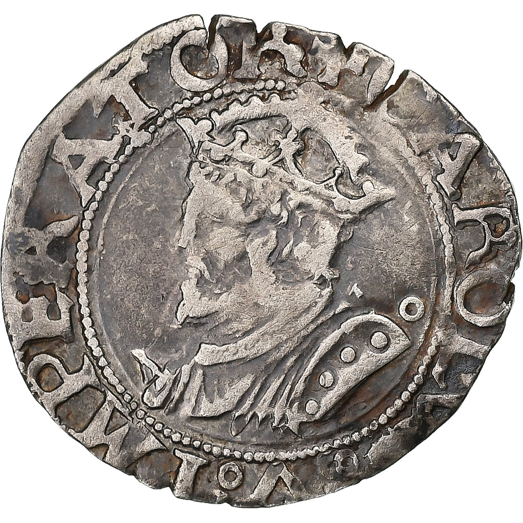 Free city of Besançon, Charles V, Carolus, 1546, Besançon, Silver, VF(30-35)