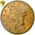 Stati Uniti, 20 Dollars, Liberty, 1907, Denver, Oro, PCGS, MS63, KM:74.3