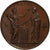 Włochy, medal, Napoleon I, 1805, Brązowy, Luigi Manfredini, AU(55-58)
