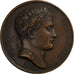 France, Medal, Napoleon I, Austerlitz Battle, 1805, Bronze, Jaley, AU(50-53)