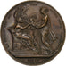 Francia, medaglia, Duc et Duchesse de Berry, 1820, Rame, Montagny, SPL-
