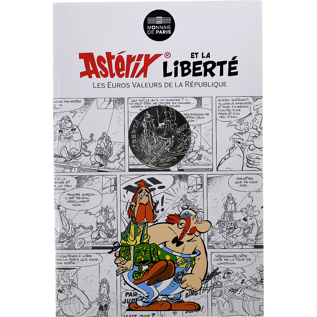 Francja, 10 Euro, Astérix Liberté (Astérix chez les bretons), 2015, MDP