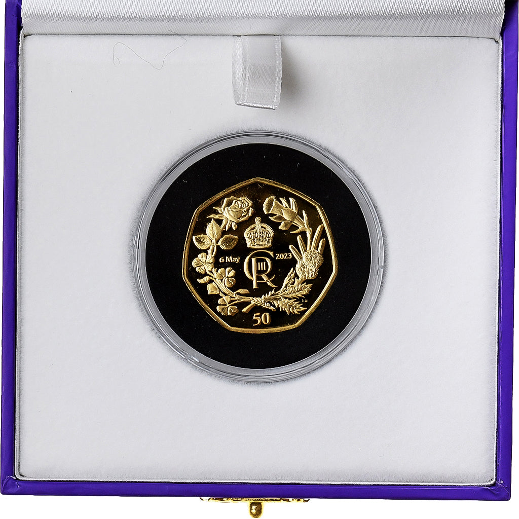 British Antarctic Territory, Charles III, 50 Pence, 2023, Pobjoy Mint