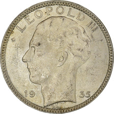 Coin, Belgium, Leopold III, 20 Francs, 1935, Royal Belgium Mint, EF(40-45)