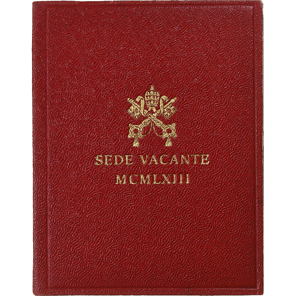 Vatican, 500 Lire, Sede Vacante, 1963, Rome, Silver, MS(65-70)