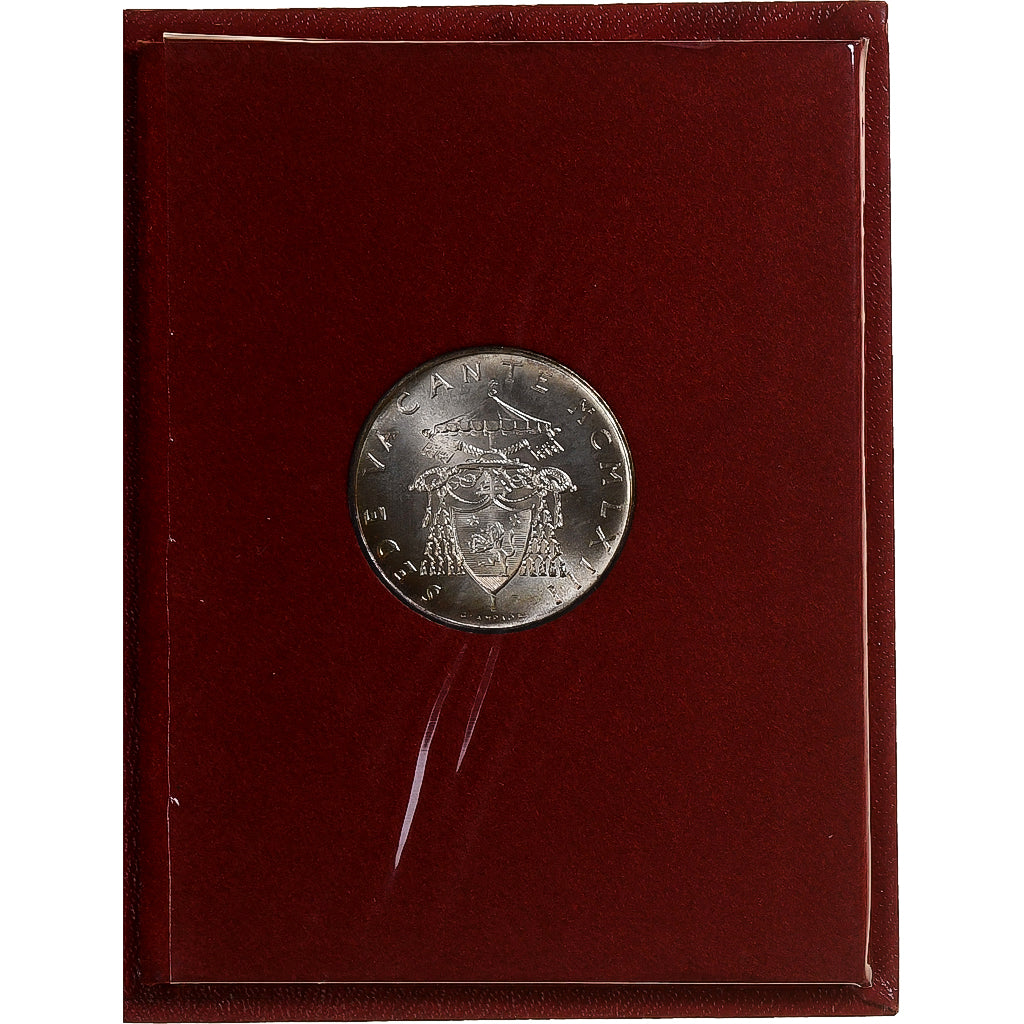 Vatican, 500 Lire, Sede Vacante, 1963, Rome, Silver, MS(65-70)