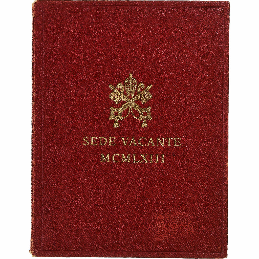 Vatican, 500 Lire, Sede Vacante, 1963, Rome, Silver, MS(65-70)