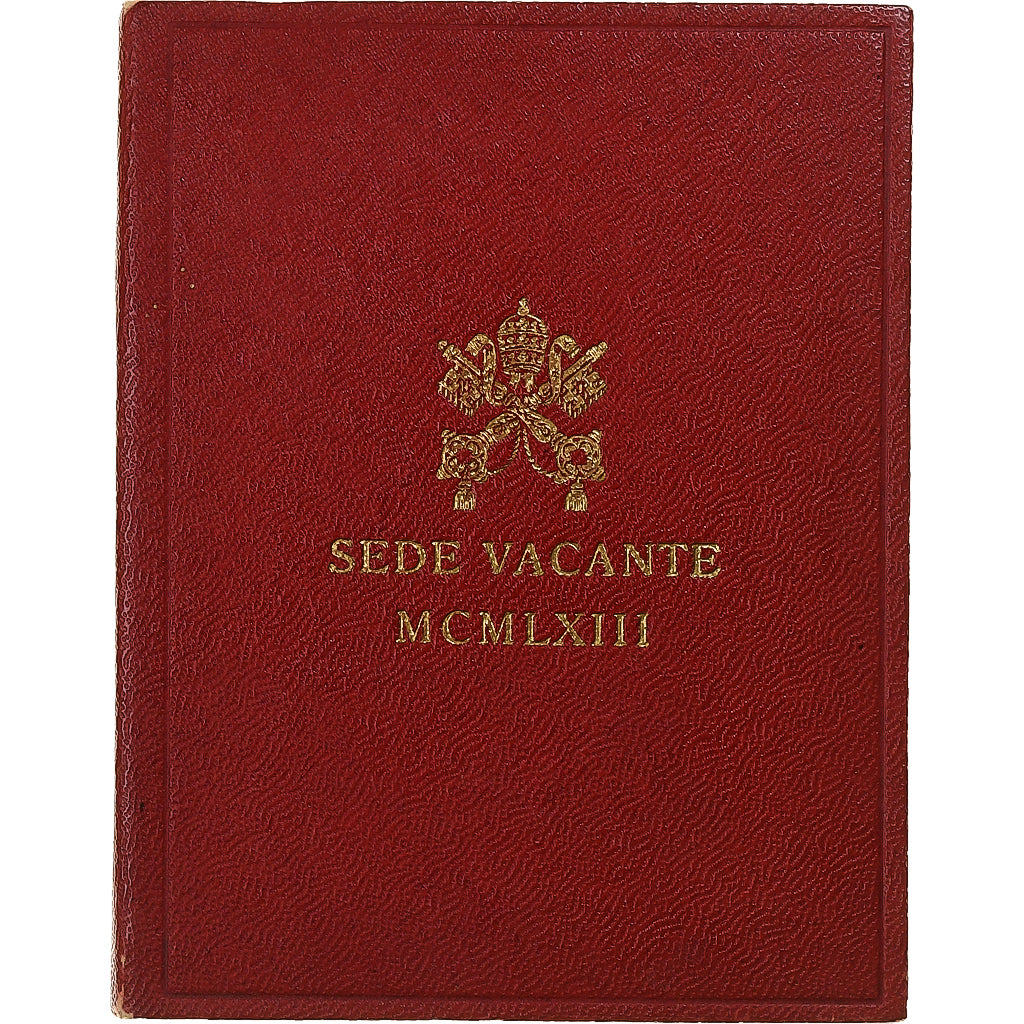 Vatican, 500 Lire, Sede Vacante, 1963, Rome, Silver, MS(65-70)