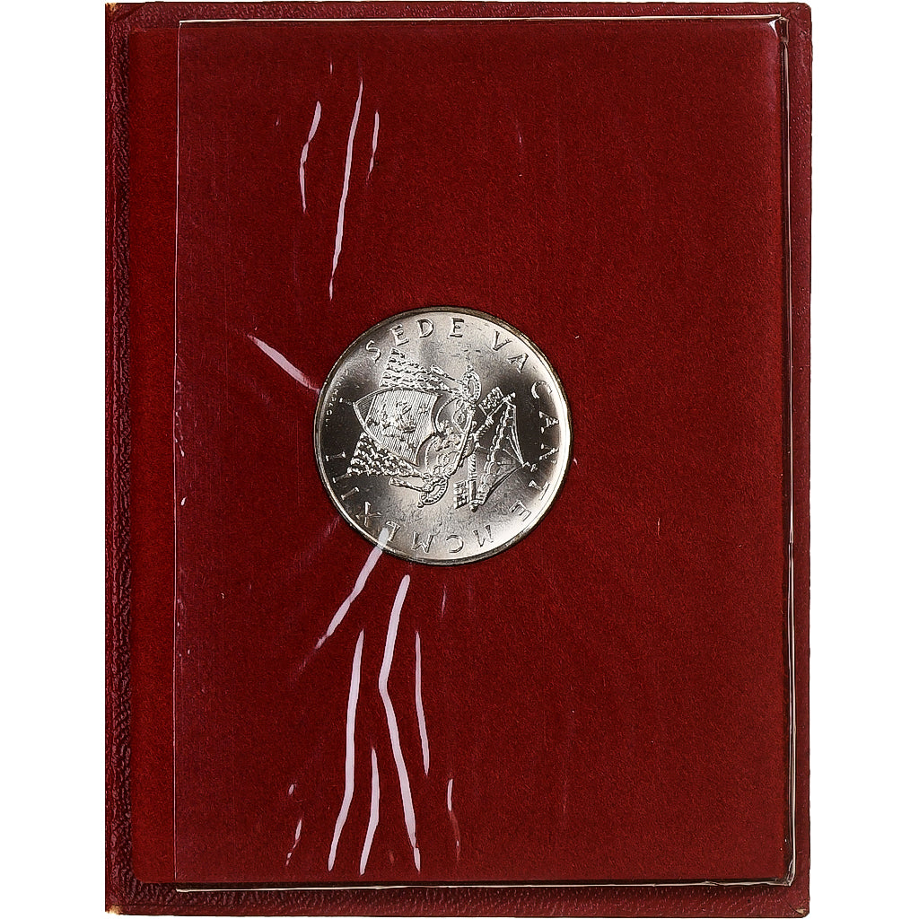 Vatican, 500 Lire, Sede Vacante, 1963, Rome, Silver, MS(65-70)