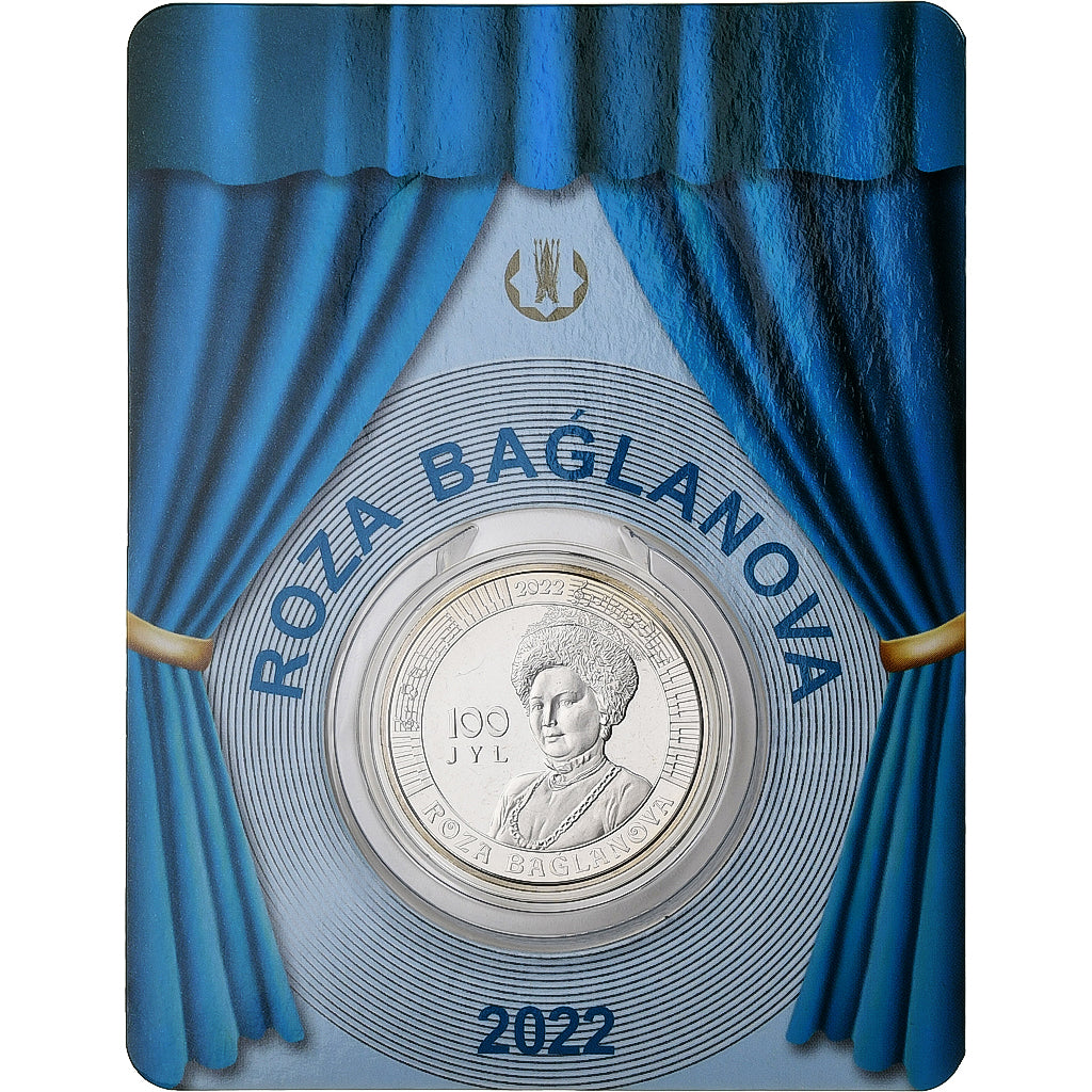 Kazakhstan, 100 Tenge, Roza Baglanova, 2022, Ust-Kamenogorsk, BU, Copper-nickel