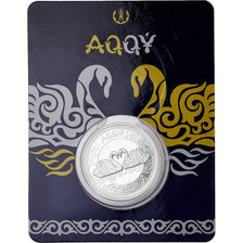 Kazakhstan, 100 Tenge, Swans, 2021, Ust-Kamenogorsk, BU, Copper-nickel