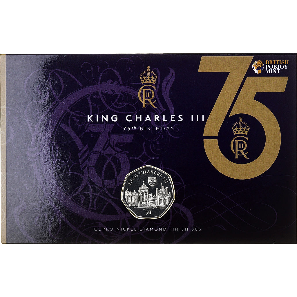 British Antarctic Territory, Charles III, 50 Pence, Trinity College, 2023