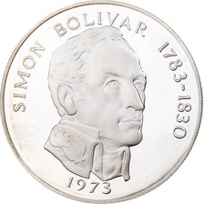 Panama, 20 Balboas, 1973, Franklin Mint, FS, Argento, SPL+, KM:31