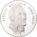 Panama, 20 Balboas, 1973, Franklin Mint, Proof, Silver, MS(64), KM:31