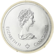 Canada, Elizabeth II, 10 Dollars, 1976 Olympics - Head of Zeus, 1974, Ottawa