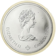 Kanada, Elizabeth II, 10 Dollars, 1976 Olympics - Temple of Zeus, 1974, Ottawa