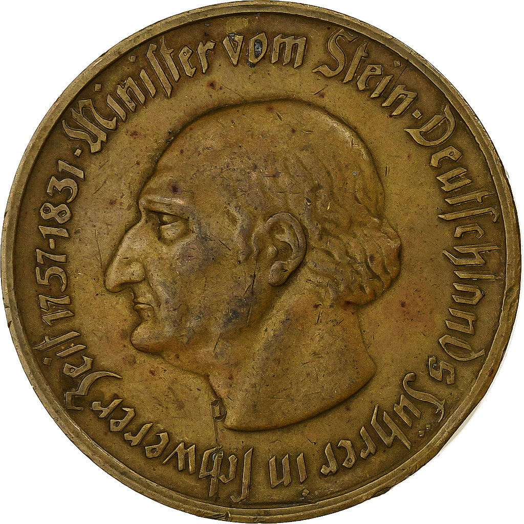 Deutschland, Province prussienne de la Westphalie, 10000 Mark, 1923, S+, Tombac