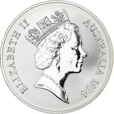 Australie, Elizabeth II, 1 Dollar, Kangourou, 1994, Canberra, Argent, FDC