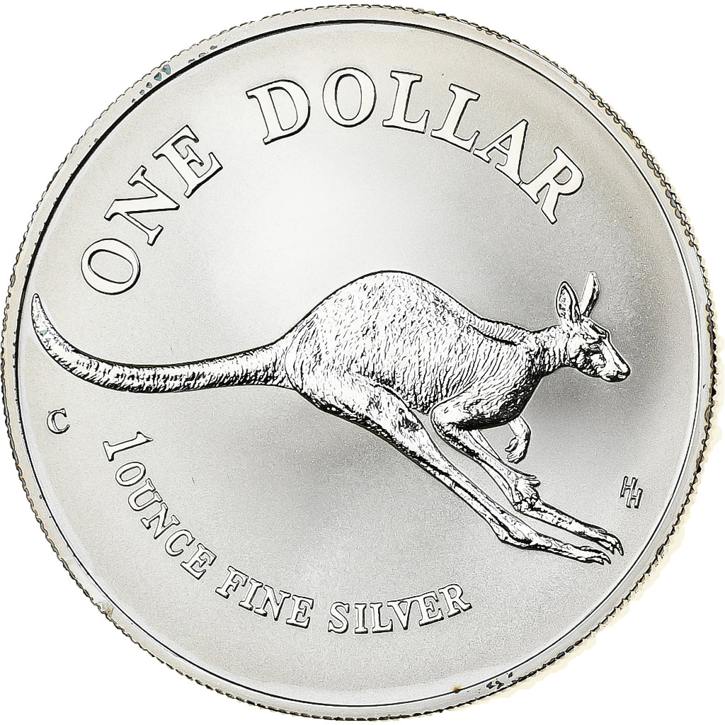 Australie, Elizabeth II, 1 Dollar, Kangourou, 1994, Canberra, Argent, FDC
