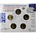 Germany, Set 5x2 euro, Hamburg, 2008, Bimetallic, MS(65-70)