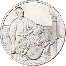 France, Médaille, La Lettre, Jean Vermeer, 1981, Argent, SUP+, BE