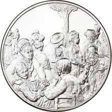 Frankrijk, Medaille, Le Moulin de la Galette, Pierre-Auguste Renoir, 1980
