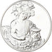 France, Médaille, Bacchus, Le Caravage, 1980, Argent, SPL, BE