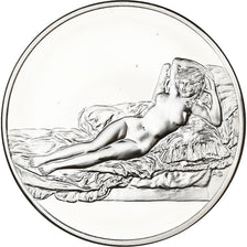 France, Medal, La Maja Nue - Goya, 1980, Silver, Proof, MS(63)
