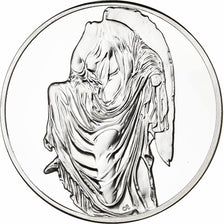 France, Medal, Nikè ajustant sa sandale - Grece, 1980, Silver, Proof, MS(63)