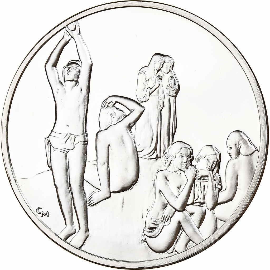 France, Medal, Paul Gauguin - D'où venons-nous ? Que sommes-nous ?, 1980