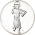 France, Medal, Le Sonneur de Cor, Africain, 1981, Silver, Proof