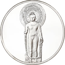 France, Medal, Le Bouddha de Mathurâ, 1982, Silver, Proof, MS(63)