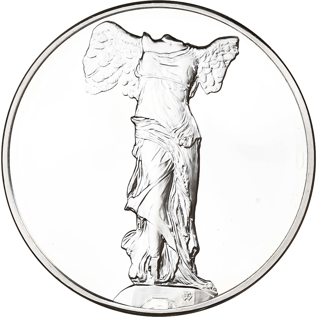 France, Medal, La Victoire de Samothrace, Grèce, 1980, Silver, Proof, MS(63)