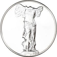 France, Medal, La Victoire de Samothrace, Grèce, 1980, Silver, Proof, MS(63)