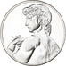 France, Medal, David, Michel-Ange, 1980, Silver, Proof, MS(63)